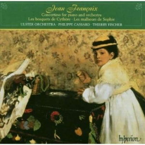 Francaix Jean - Concertino For Piano & Orchest i gruppen Externt_Lager / Naxoslager hos Bengans Skivbutik AB (2007922)