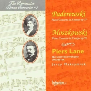 Paderewski/Moszkowski - Piano Concerto /Paderewski i gruppen Externt_Lager / Naxoslager hos Bengans Skivbutik AB (2008651)