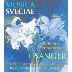 Otter Anne Sofie Von - Stenhammar-Sånger/Songs i gruppen CD / Klassiskt,Övrigt hos Bengans Skivbutik AB (2008661)
