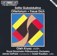 Gubaidulina Sofia - Offertorium Freue Dich i gruppen VI TIPSAR / Julklappstips CD hos Bengans Skivbutik AB (2008678)