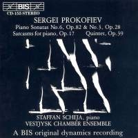 Prokofiev Sergey - Piano Son 6 & 3 /Sarcasms i gruppen VI TIPSAR / Julklappstips CD hos Bengans Skivbutik AB (2008695)