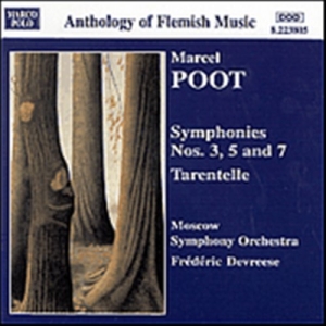 Poot Marcel - Symphonies Nos. 3, 5, & 7 i gruppen VI TIPSAR / Julklappstips CD hos Bengans Skivbutik AB (2008758)