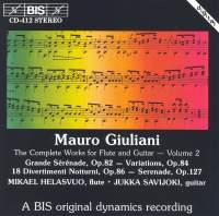 Giuliani Mauro - Complete Music For Flute % Gui i gruppen Externt_Lager / Naxoslager hos Bengans Skivbutik AB (2008791)