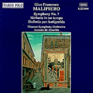 Malipiero Gian Francesco - Symphony 7 i gruppen CD / Klassiskt hos Bengans Skivbutik AB (2008802)