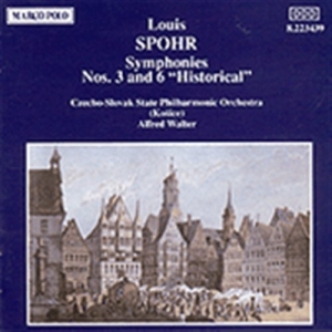 Spohr Louis - Symphonies Nos. 3 & 6 i gruppen VI TIPSAR / Julklappstips CD hos Bengans Skivbutik AB (2008913)