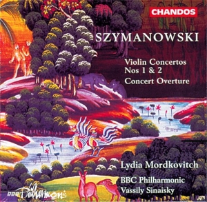 Szymanowsky - Violin Concertos i gruppen Externt_Lager / Naxoslager hos Bengans Skivbutik AB (2008919)