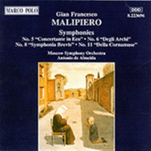 Malipiero Gian Francesco - Symphony 5 6 8 11 i gruppen VI TIPSAR / Julklappstips CD hos Bengans Skivbutik AB (2008980)