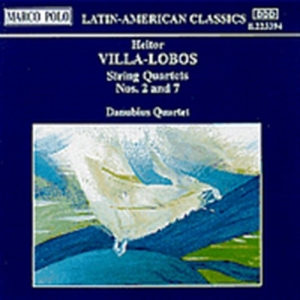 Villa Lobos Heitor - String Quartets Nos. 2 & 7 i gruppen VI TIPSAR / Julklappstips CD hos Bengans Skivbutik AB (2009104)