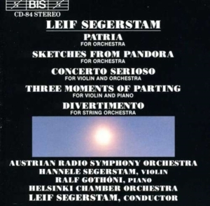 Segerstam Leif - Orchestral Works i gruppen Externt_Lager / Naxoslager hos Bengans Skivbutik AB (2009188)