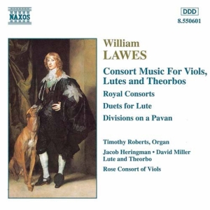 Lawes William - Consort Music For Viols i gruppen Externt_Lager / Naxoslager hos Bengans Skivbutik AB (2009414)