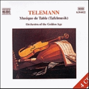 Telemann Georg Philipp - Tafelmusik i gruppen Externt_Lager / Naxoslager hos Bengans Skivbutik AB (2009448)