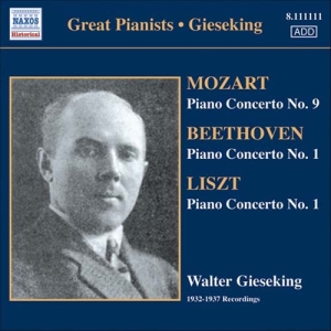 Beethoven/Liszt/Mozart - Piano Concertos i gruppen Externt_Lager / Naxoslager hos Bengans Skivbutik AB (2009564)