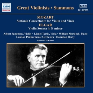 Elgar/Mozart - Sinfonia Concertante i gruppen Externt_Lager / Naxoslager hos Bengans Skivbutik AB (2009579)