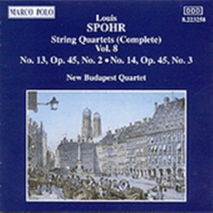 Spohr Louis - String Quartet Op45 2 3 i gruppen VI TIPSAR / Julklappstips CD hos Bengans Skivbutik AB (2009585)