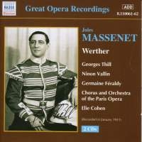 Massenet Jules - Werther i gruppen Externt_Lager / Naxoslager hos Bengans Skivbutik AB (2009592)