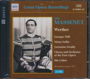 Massenet Jules - Werther i gruppen Externt_Lager / Naxoslager hos Bengans Skivbutik AB (2009592)