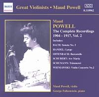 Various - Maud Powell Vol 2 i gruppen Externt_Lager / Naxoslager hos Bengans Skivbutik AB (2009606)