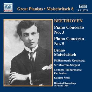 Beethoven Ludwig Van - Piano Concertos 3 & 5 /Moiseiw i gruppen VI TIPSAR / Julklappstips CD hos Bengans Skivbutik AB (2009612)