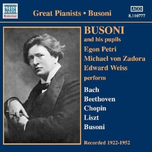 Various - Busoni & Pupils i gruppen Externt_Lager / Naxoslager hos Bengans Skivbutik AB (2009619)