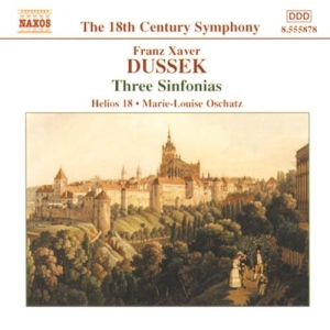 Dussek Jan Ladislav - 3 Sinfonias i gruppen Externt_Lager / Naxoslager hos Bengans Skivbutik AB (2009709)