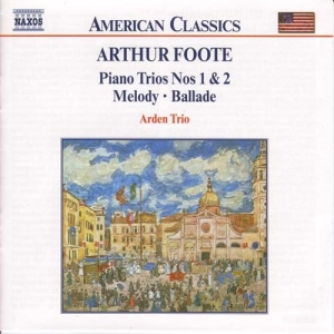 Foote Arthur - Pianotrio Nr 1 & 2 i gruppen Externt_Lager / Naxoslager hos Bengans Skivbutik AB (2009738)