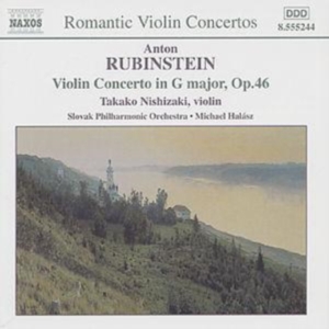 Rubinstein Anton - Violin Concerto i gruppen Externt_Lager / Naxoslager hos Bengans Skivbutik AB (2009821)