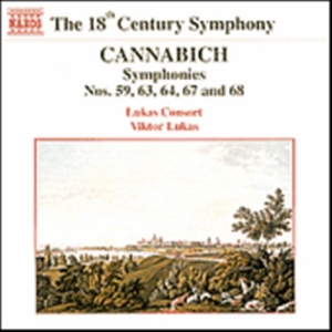 Cannabich Christian - Symphonies i gruppen Externt_Lager / Naxoslager hos Bengans Skivbutik AB (2009975)