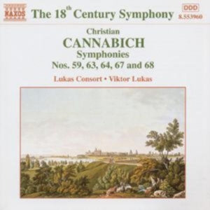 Cannabich Christian - Symphonies i gruppen Externt_Lager / Naxoslager hos Bengans Skivbutik AB (2009975)