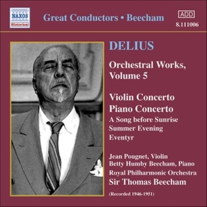 Delius - Piano Concerto i gruppen Externt_Lager / Naxoslager hos Bengans Skivbutik AB (2009985)