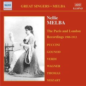 Nellie Melba - Paris & London Recordings i gruppen VI TIPSAR / Julklappstips CD hos Bengans Skivbutik AB (2009996)