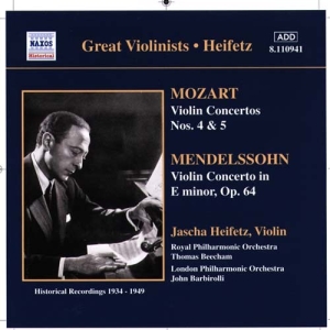 Mendelssohn Felix - Violin Concertos i gruppen Externt_Lager / Naxoslager hos Bengans Skivbutik AB (2010008)