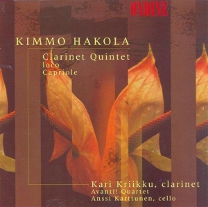 Hakola Kimmo - Clarinet Quintet, Capriole, Lo i gruppen Externt_Lager / Naxoslager hos Bengans Skivbutik AB (2010056)