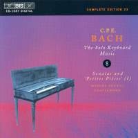 Bach Carl Philipp Emanuel - Solo Keyboard Music Vol 8 i gruppen VI TIPSAR / Julklappstips CD hos Bengans Skivbutik AB (2010153)