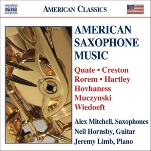 Various Composers - American Saxophone Music i gruppen Externt_Lager / Naxoslager hos Bengans Skivbutik AB (2010354)