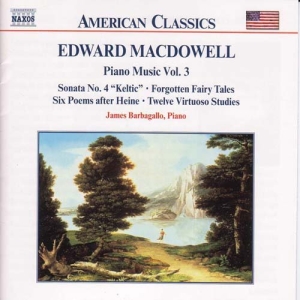 Macdowell Edward - Pianomusik Vol 3 i gruppen Externt_Lager / Naxoslager hos Bengans Skivbutik AB (2010457)