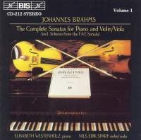 Brahms Johannes - Violin Sonatas i gruppen VI TIPSAR / Julklappstips CD hos Bengans Skivbutik AB (2010666)