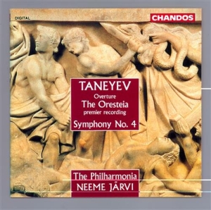 Taneyev - Symphony No. 4 i gruppen Externt_Lager / Naxoslager hos Bengans Skivbutik AB (2010671)