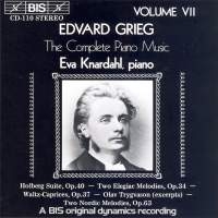 Grieg Edvard - Complete Piano Music Vol 7 i gruppen VI TIPSAR / Julklappstips CD hos Bengans Skivbutik AB (2010689)