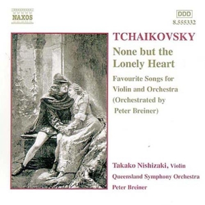 Tchaikovsky Pyotr - Songs For Violin& Orch i gruppen Externt_Lager / Naxoslager hos Bengans Skivbutik AB (2010810)