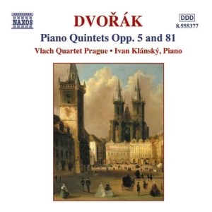 Dvorak Antonin - Piano Quintets i gruppen Externt_Lager / Naxoslager hos Bengans Skivbutik AB (2010840)