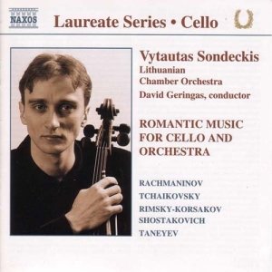 Various - Romantic Music For Cello i gruppen Externt_Lager / Naxoslager hos Bengans Skivbutik AB (2010841)