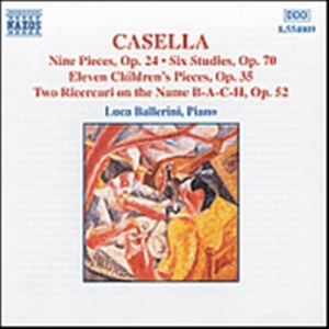 Casella Alfredo - Piano Music i gruppen Externt_Lager / Naxoslager hos Bengans Skivbutik AB (2010852)