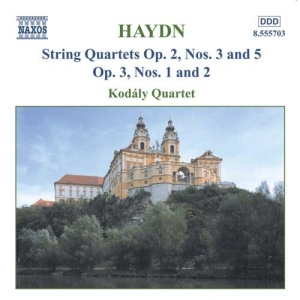 Haydn Joseph - String Quartets Op 2 & 3 i gruppen Externt_Lager / Naxoslager hos Bengans Skivbutik AB (2010863)