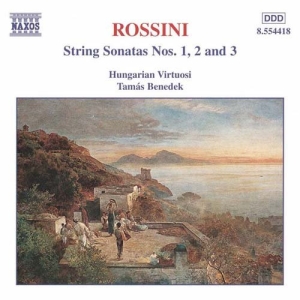 Rossini Gioacchino - String Sonatas Vol 1 i gruppen Externt_Lager / Naxoslager hos Bengans Skivbutik AB (2010867)