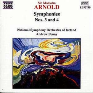 Arnold Malcolm - Symphony 3 & 4 i gruppen Externt_Lager / Naxoslager hos Bengans Skivbutik AB (2010892)