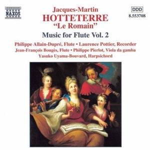 Hotteterre Jacques - Music For Flute Vol 2 i gruppen Externt_Lager / Naxoslager hos Bengans Skivbutik AB (2010910)