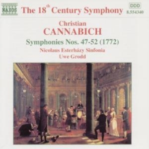 Cannabich Christian - Symphonies 47-52 i gruppen Externt_Lager / Naxoslager hos Bengans Skivbutik AB (2011034)