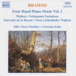 Brahms Johannes - Four Hand Piano Music 1 i gruppen Externt_Lager / Naxoslager hos Bengans Skivbutik AB (2011051)