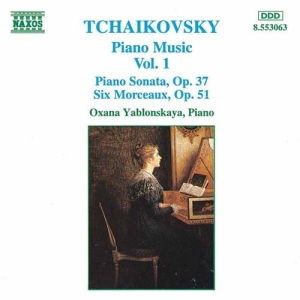 Tchaikovsky Pyotr - Piano Music Vol 1 i gruppen Externt_Lager / Naxoslager hos Bengans Skivbutik AB (2011743)