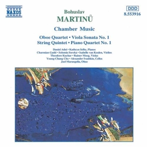 Martinu Bohuslav - Chamber Music i gruppen Externt_Lager / Naxoslager hos Bengans Skivbutik AB (2011752)